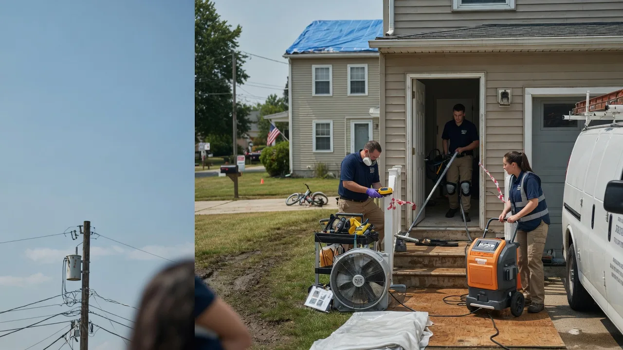 Water Damage Repair in Valier, PA near me
